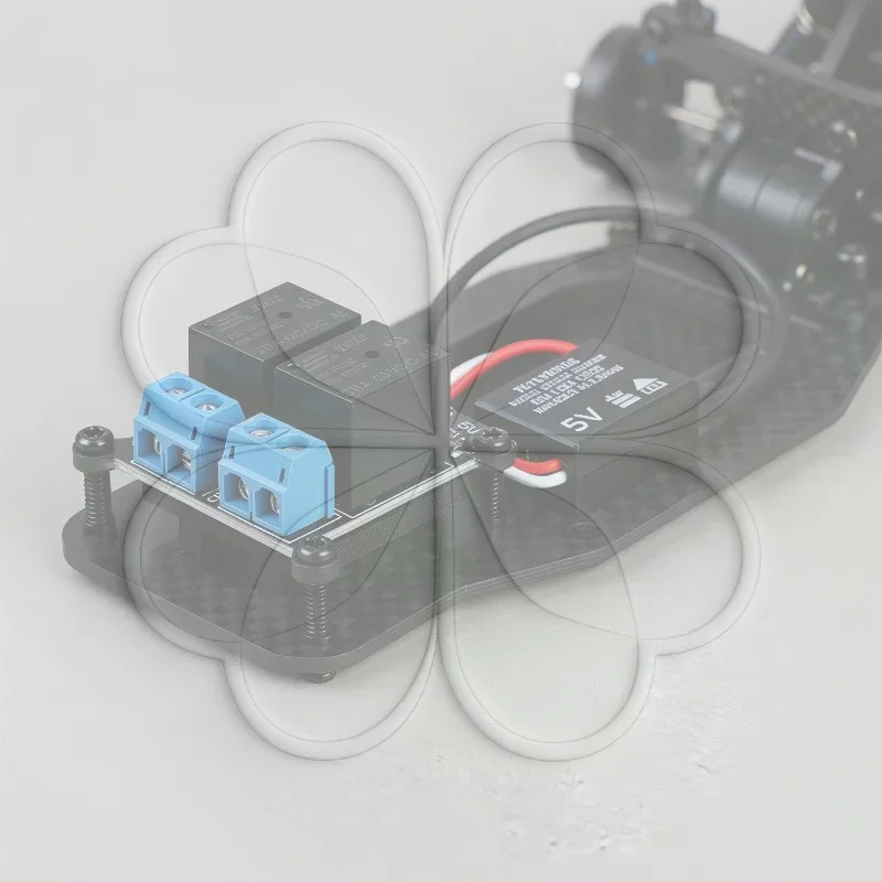 PWM Relay Switch 2 in 1 Remote Control Light Module Durable High Sensitivity for Hobbyist RC Model Upgrade Use