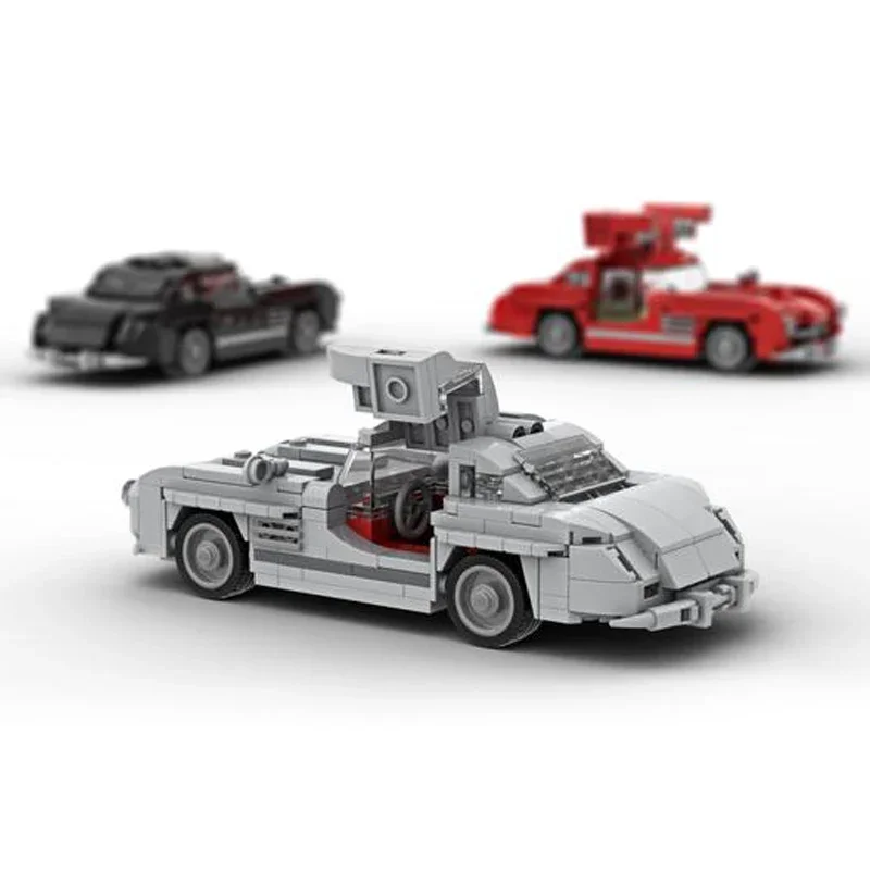 Moc Bouwstenen Stad Supercar Model Snelheid Kampioen 300SL Technologie Modulair Blok Geschenken Speelgoed Voor Kinderen DIY Sets Montage