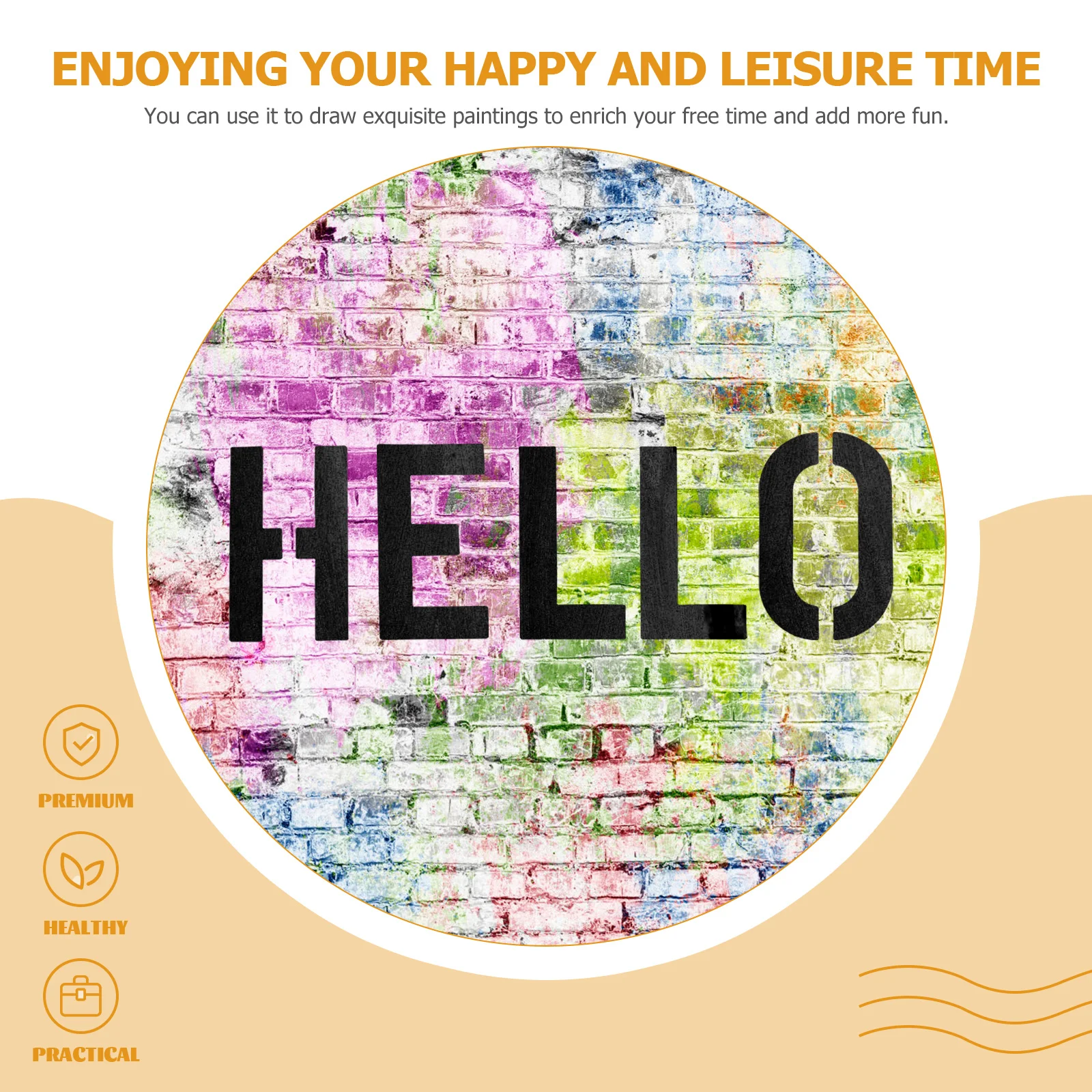 42 قطعة من استنسل الرسم DIY، قوالب أرقام الحروف، قوالب رش الحائط، لوازم فنية حرفية، استنسل الحروف