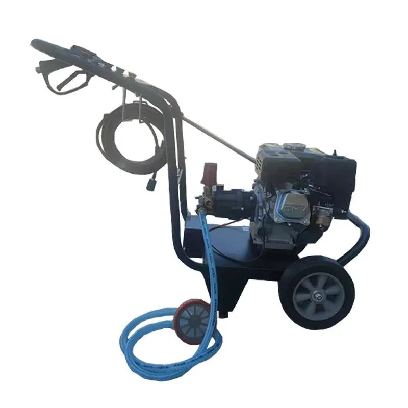High-Pressure Fuel-Powered Cleaner, 7HP Commercial-Grade High-Power Engine, Includes Spray Gun Extension Pole
