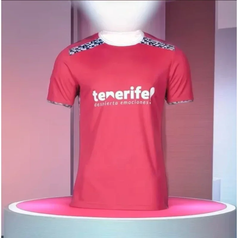 3D printed new hot selling Tenerife jerseys 3D printed men's and women's T-shirts sports Casual O Neck Short Sleeve Streetwear