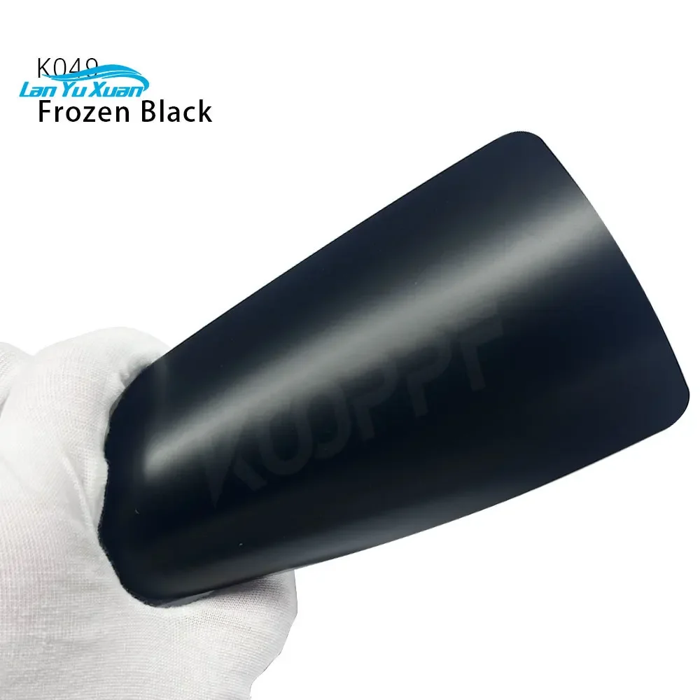 K049-Matte Black color paint protection film 1.52*16M tpu  High Gloss paint protection film carwrapping