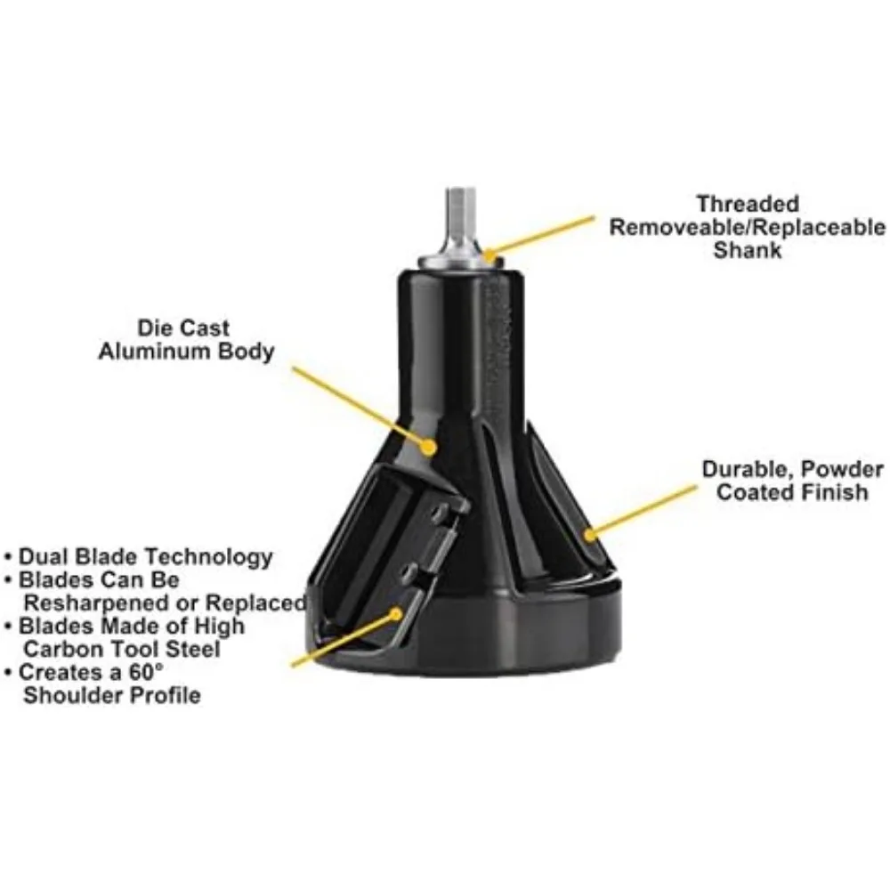 مجموعة قطع لسان الأثاث من الدرجة الاحترافية، مقاس 1، 1.5، و2 بوصة، هيكل من الألومنيوم المطلي بالمسحوق #3