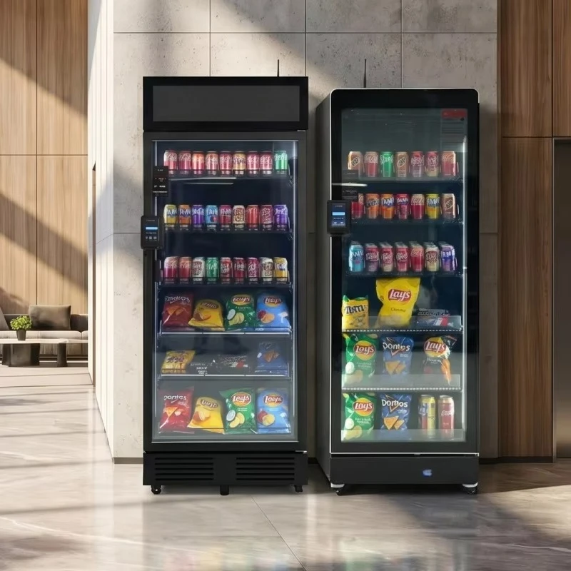 Smart Retail Kiosk Vending Machine Touch Display Cashless Payment Commercial Sales Equipment