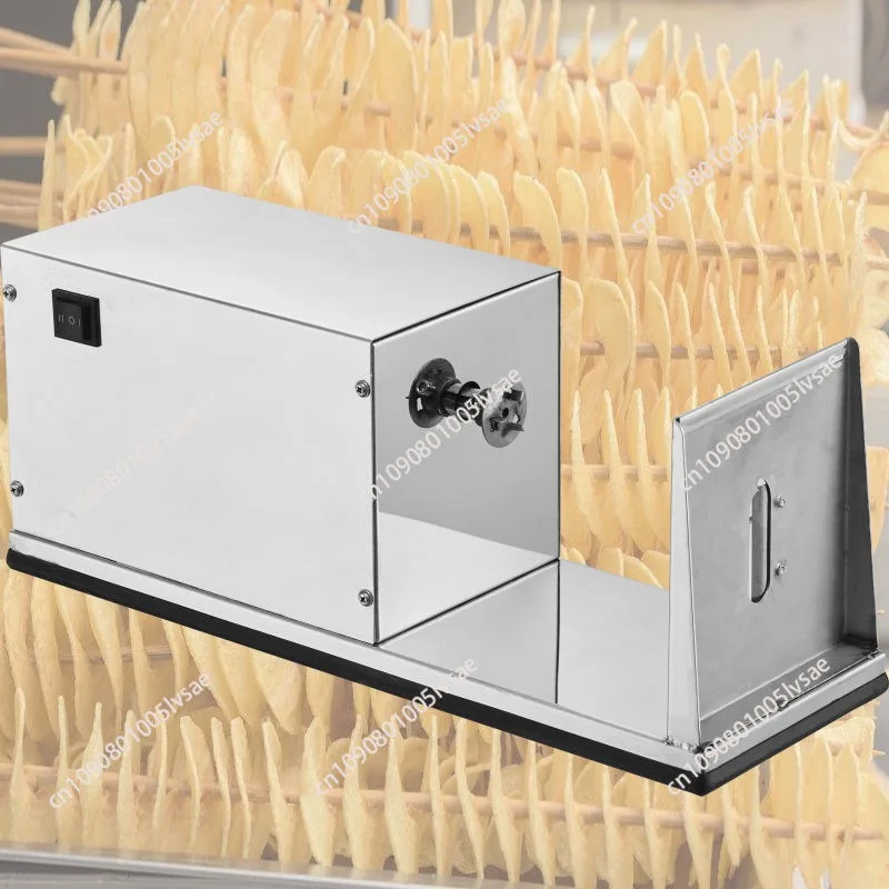 Tornado Potato Cutter Machine Electric Spiral Cutting Machine Chips Machine Chopper Potato Chip String Rotate Potato Chips Tower