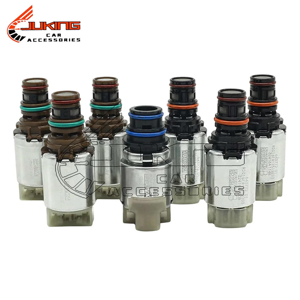 

6F35 6F15 solenoid valve 7-piece set suitable for Ford Escape Fusion Mazda CV6Z-7G391-A after 2009 Transmission