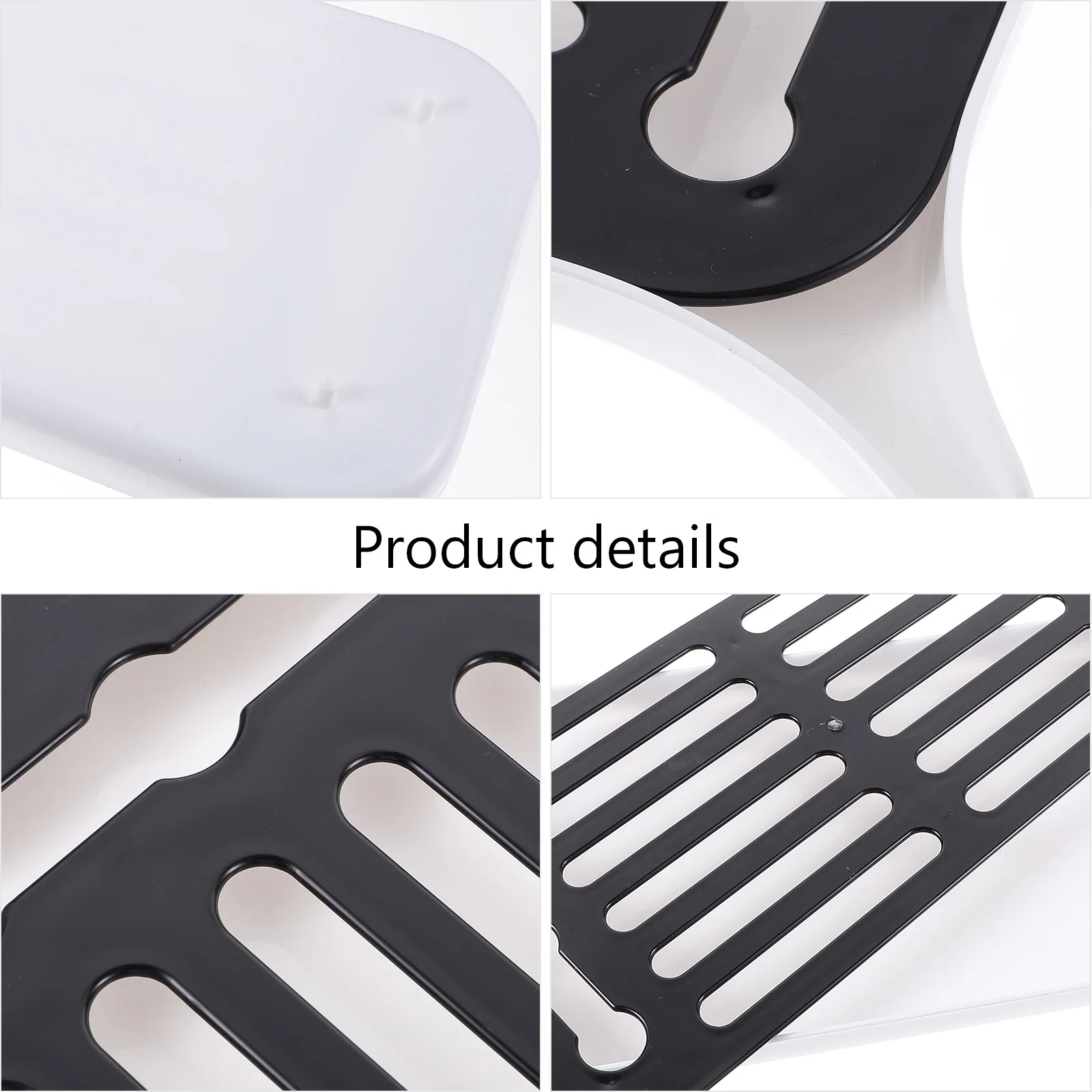 Dish Drain Tray Kitchen Drainer Drying Rack Multi-Functional Diversion Nozzle for Cups Plates Sink Storage Dish Drain Tray