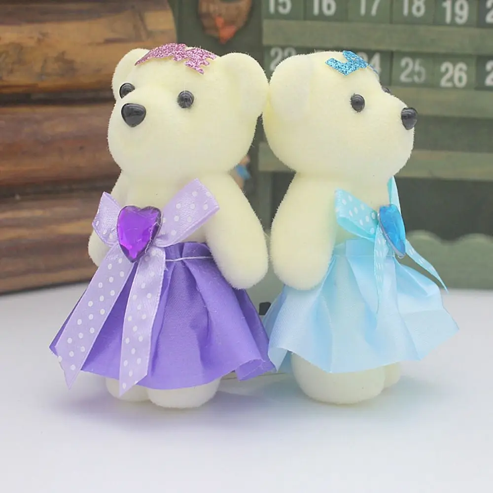 

10pcs/set Foam Bear Bear Plush Foam Toys Plush Doll Plush Animal Mini Bear Flower Bouquet DIY Cartoon Cartoon Bouquet Doll