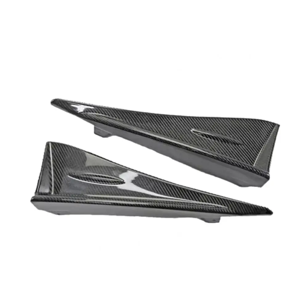 4pcs/set Carbon Fiber Rear Bumper Splitters Rear Side Skirts Splitters Flaps Apron for Toyota GR86 Subaru BRZ 2021+ FRP BodyKit