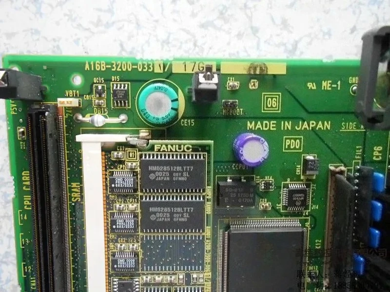 

Б/у A16B-3200-0330 для основной платы ЦПУ FANUC