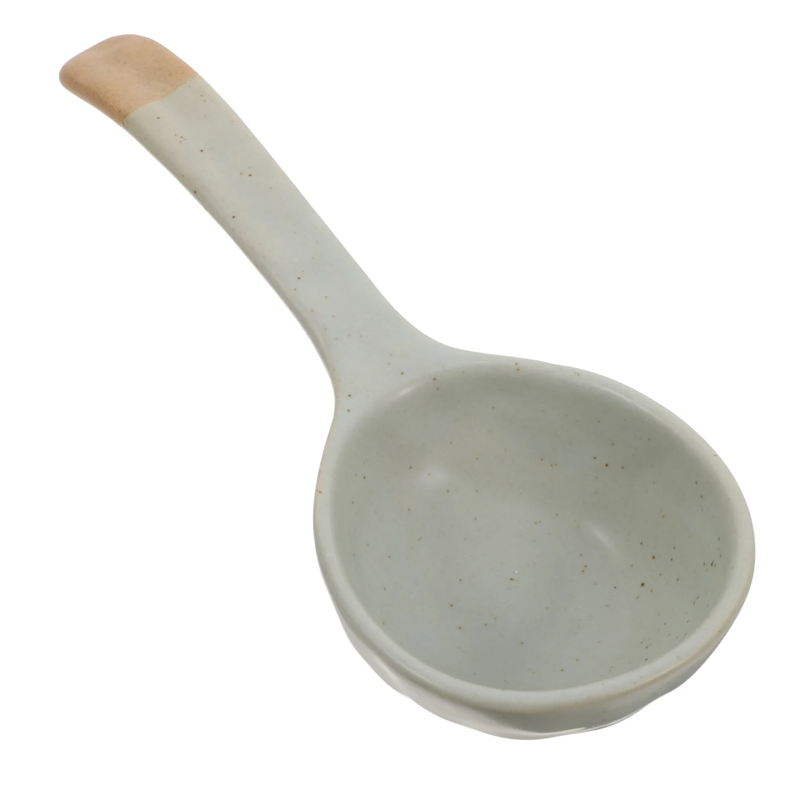 Japanese Stoneware Spoon Ramen Ceramic Wonton Soup Dumpling Decorative Japanese-style Chinese Tableware Ceramics