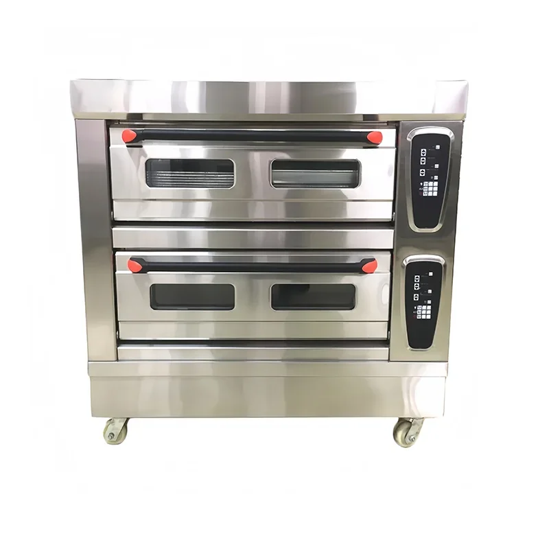 

Двухъярусная газоэлектрическая печь для выпечки тортов промышленного назначения