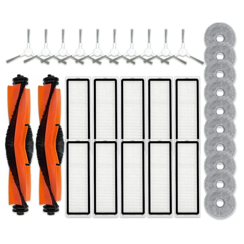 掃除機ロボット部品XiaomiM3s,掃除機側ブラシ,hpaフィルター,mop rag,スペアパーツ,アクセサリー部品,b108cn,2 pro,b113cn