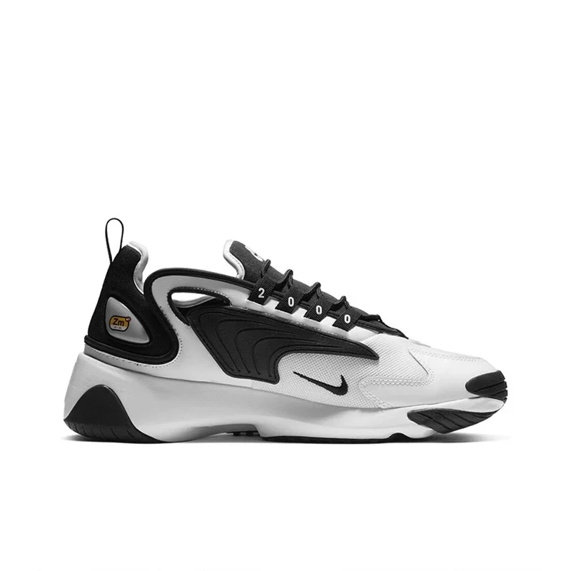 Nike Zoom 2K Women's Running Shoes Wear Resistant Breathable Black White Panda Sneakers AO0354-100