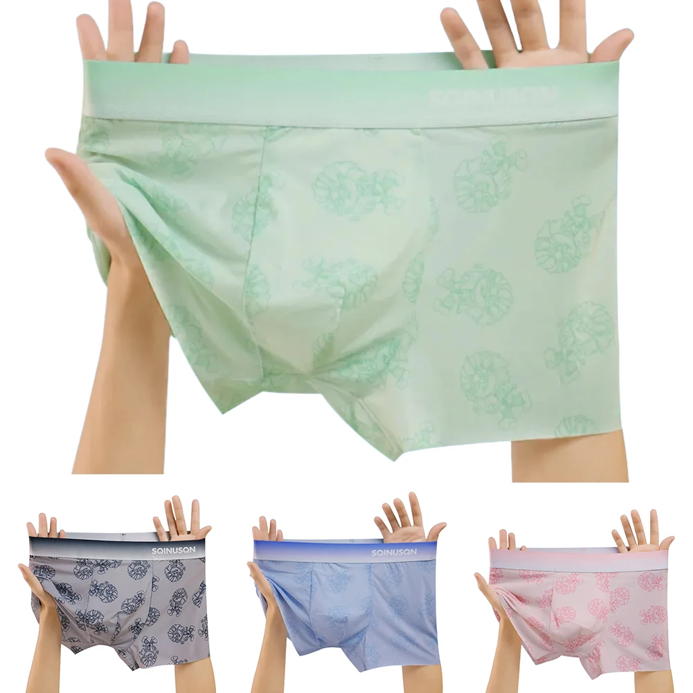 

Comfort Fit Breathable Trunks Breathable Material Classic Theme Flexible Size Tag Size L-3XL Great For Workouts