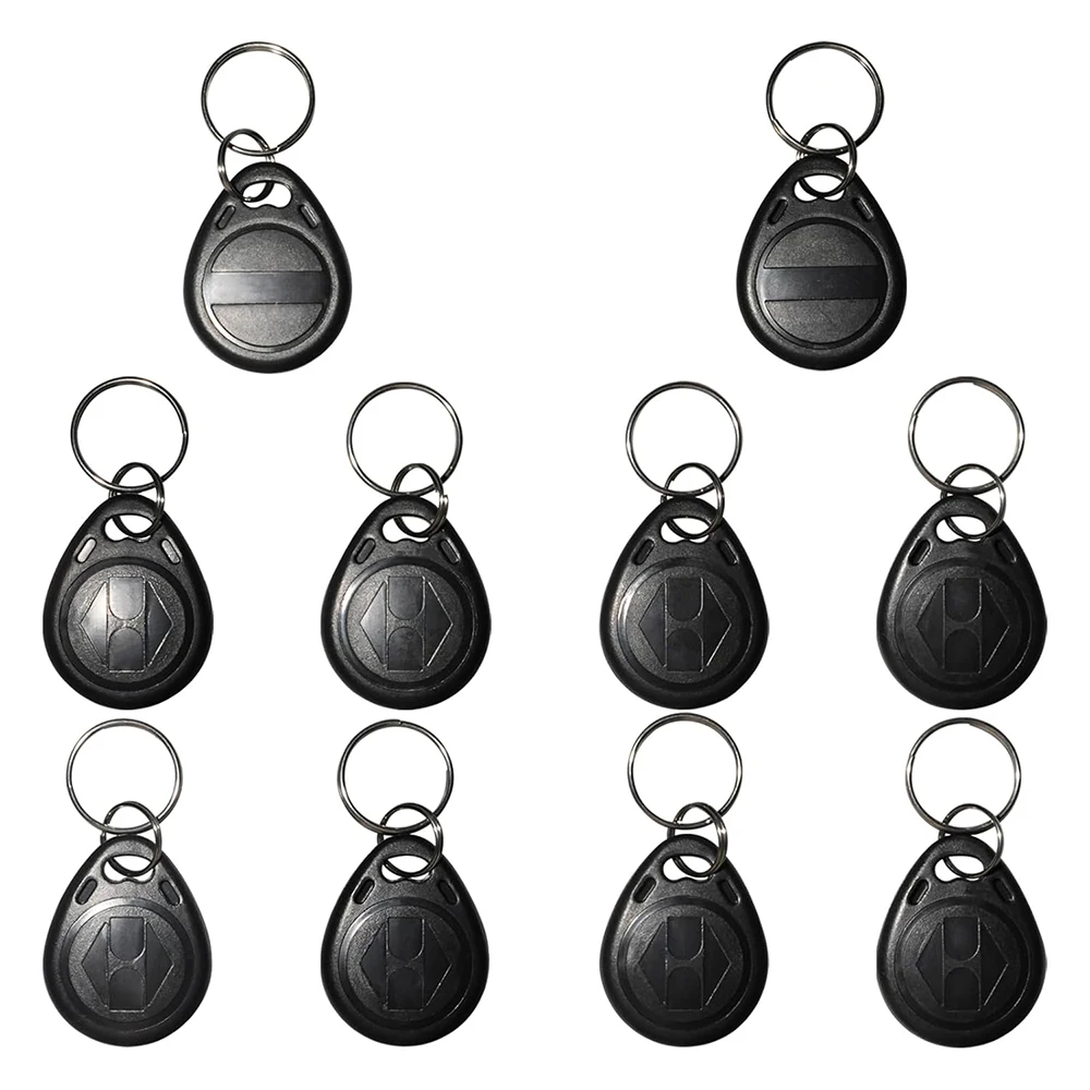 Può scrivere 125kHz RFID portachiavi prossimità ID HID e AWID tag token card riscrivibile T5577 tag vuoto nero universale