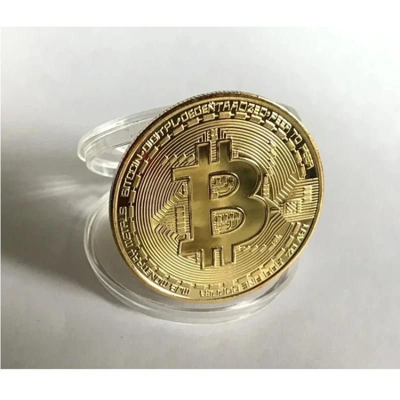 1/3pcs Coin Bitcoin Virtual Coin Bitcoin Foreign Coin Federation Insurance Event Gift Commemoration