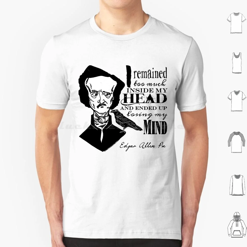 

Good Gothic Murder Mystery Ghost Edgar Allen Poe Quote Retro T Shirt Cotton Men Women DIY Print Good Gothic Murder Mystery