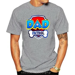 Dad Patrol Shirt Dog Funny Gift Birthday Party Black T-Shirt Size S-3Xl Birthday Gift Tee Shirt