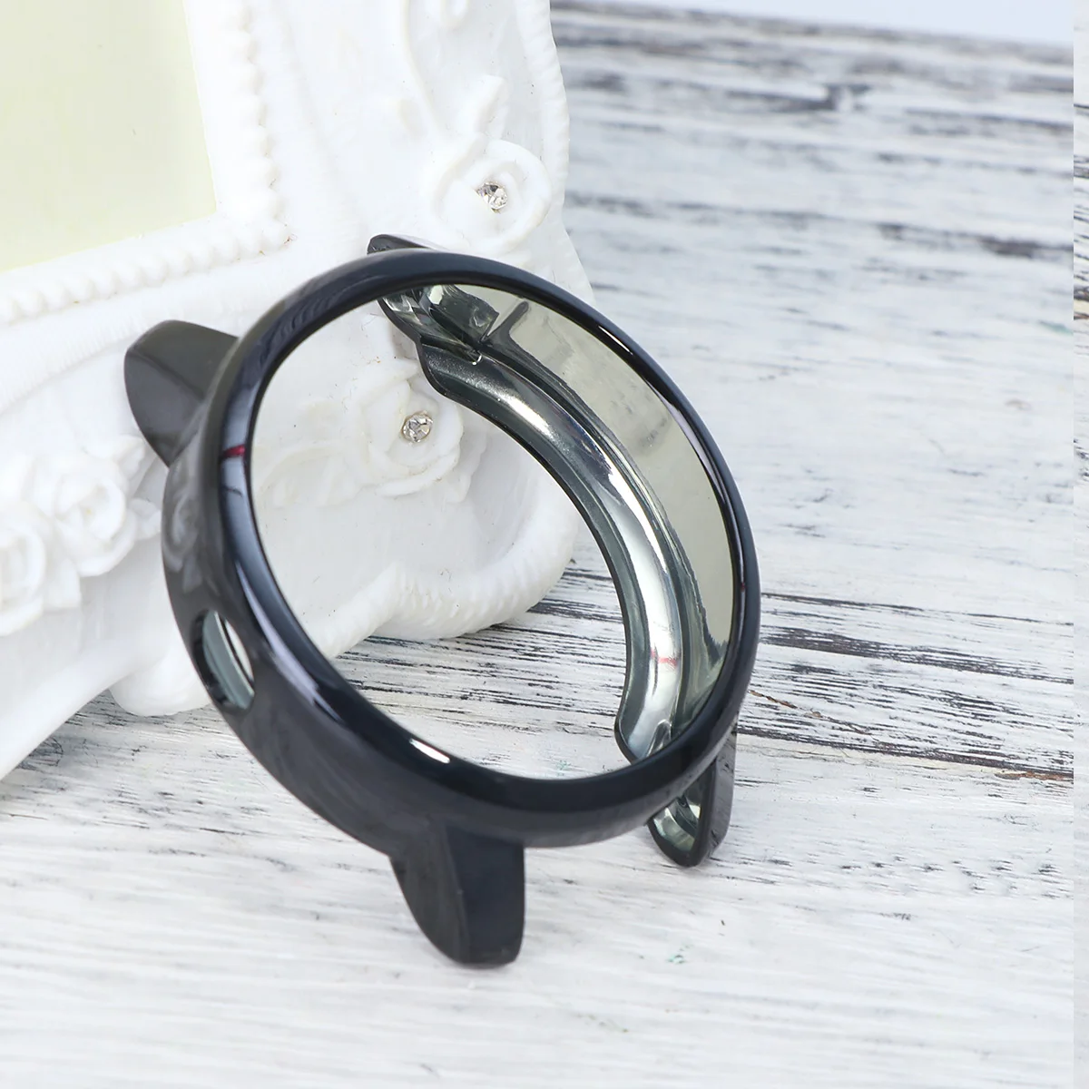 

Sporty Tpu Protective Case Plated Shell Watch Protector Compatible For Garmin 3 Smartwatch Black Flexible Durable