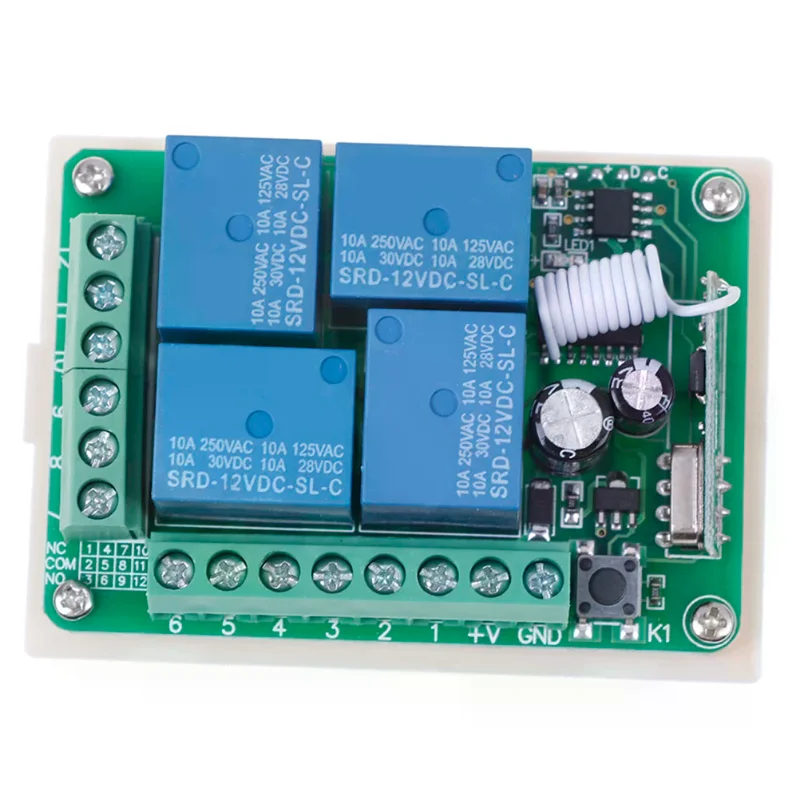 Dc 12V 10A 433Mhz 4…