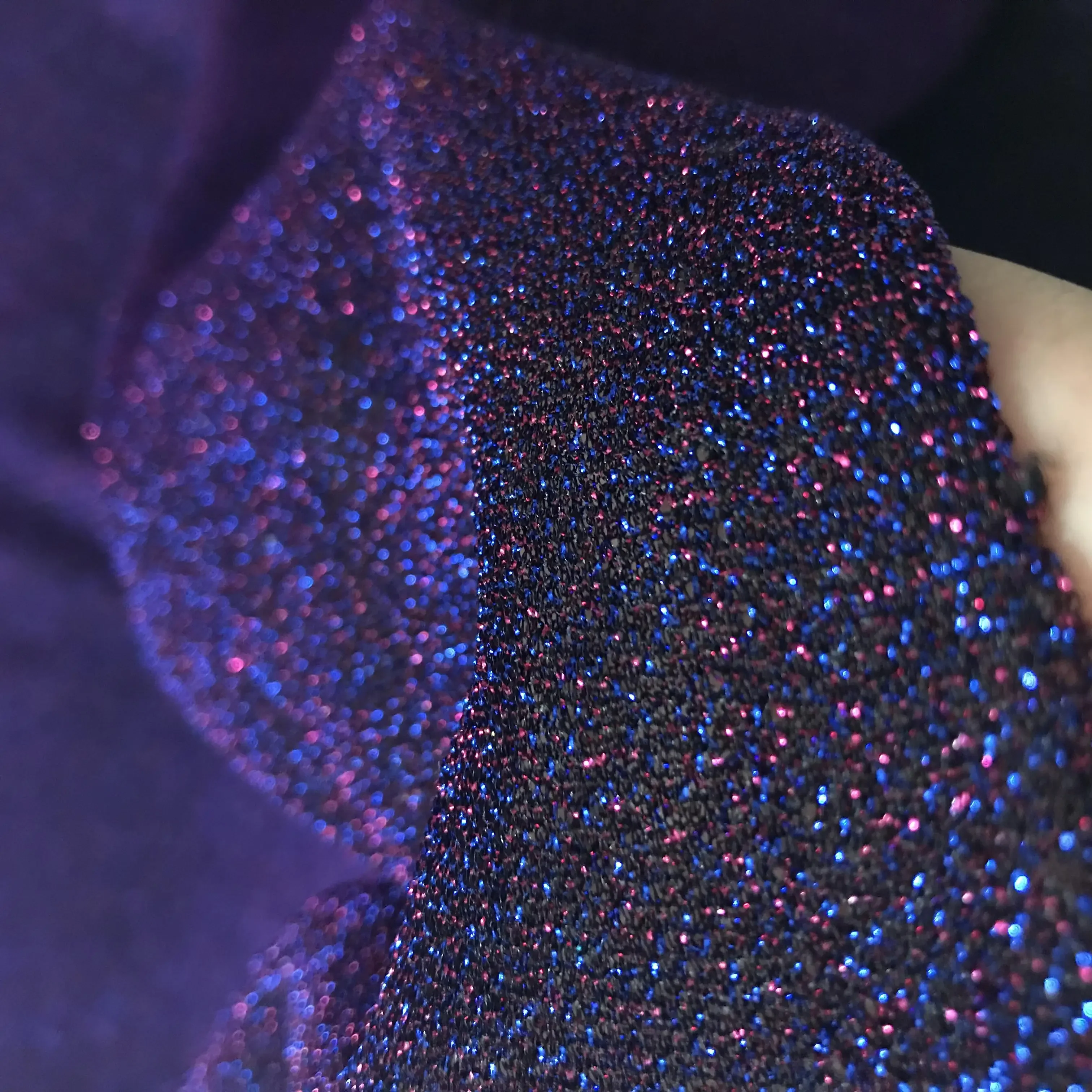 

Gold and silver silk fabric, elastic and soft, colorful mesh, DIY handicraft background, stage clothing, wedding decoration