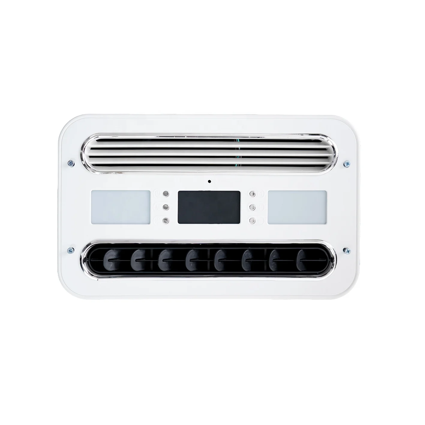 مكيف هواء متكامل على السطح تيار مستمر 12 فولت 24 فولت مكيف هواء صغير لشاحنة RV حفارة جرار تخييم #4