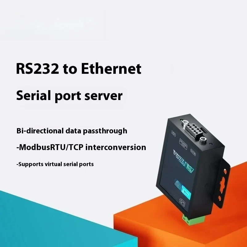 232 Serial Port Server To Ethernet Rs232 To Network Port Modbus Communication Module 232 To Network