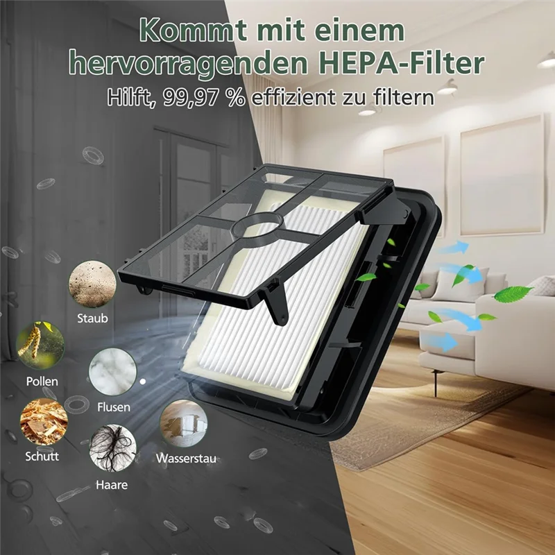 B99A-Per BISSELL Crosswave 17132 2225N 2582N 25821 2519 Parti di ricambio per aspirapolvere Spazzole multi-superficie 1868 e filtri 18