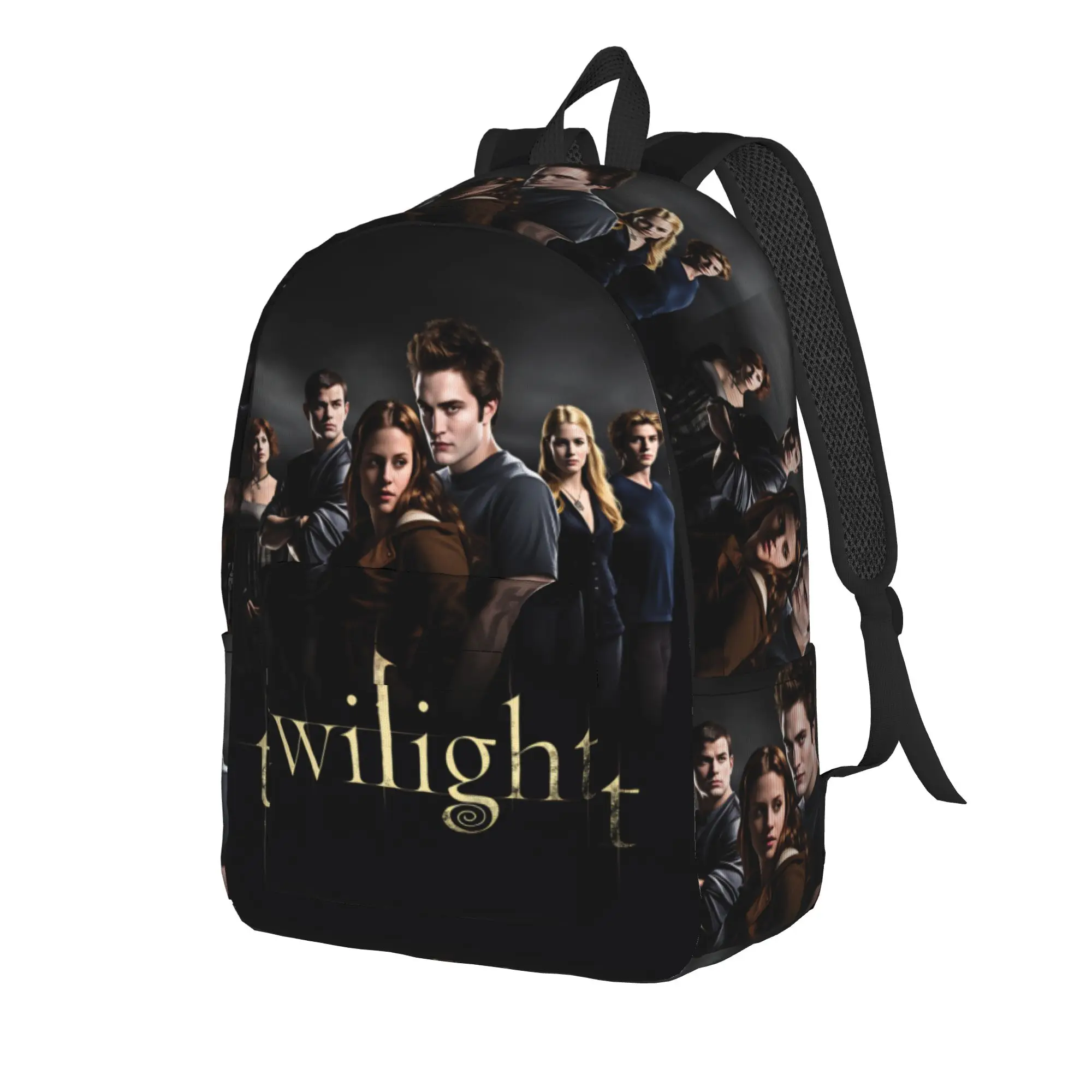 Decor Edward Backpack The Twilight Saga Streetwear Backpacks Men Hiking Soft School Bags Designer Rucksack