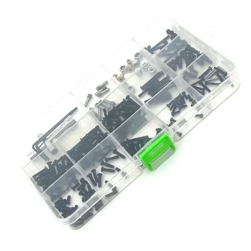 

Metal Upgrade Retrofit Screw Tool Box For MN Model 1/12 MN128 MN86 G500 RC Car Parts