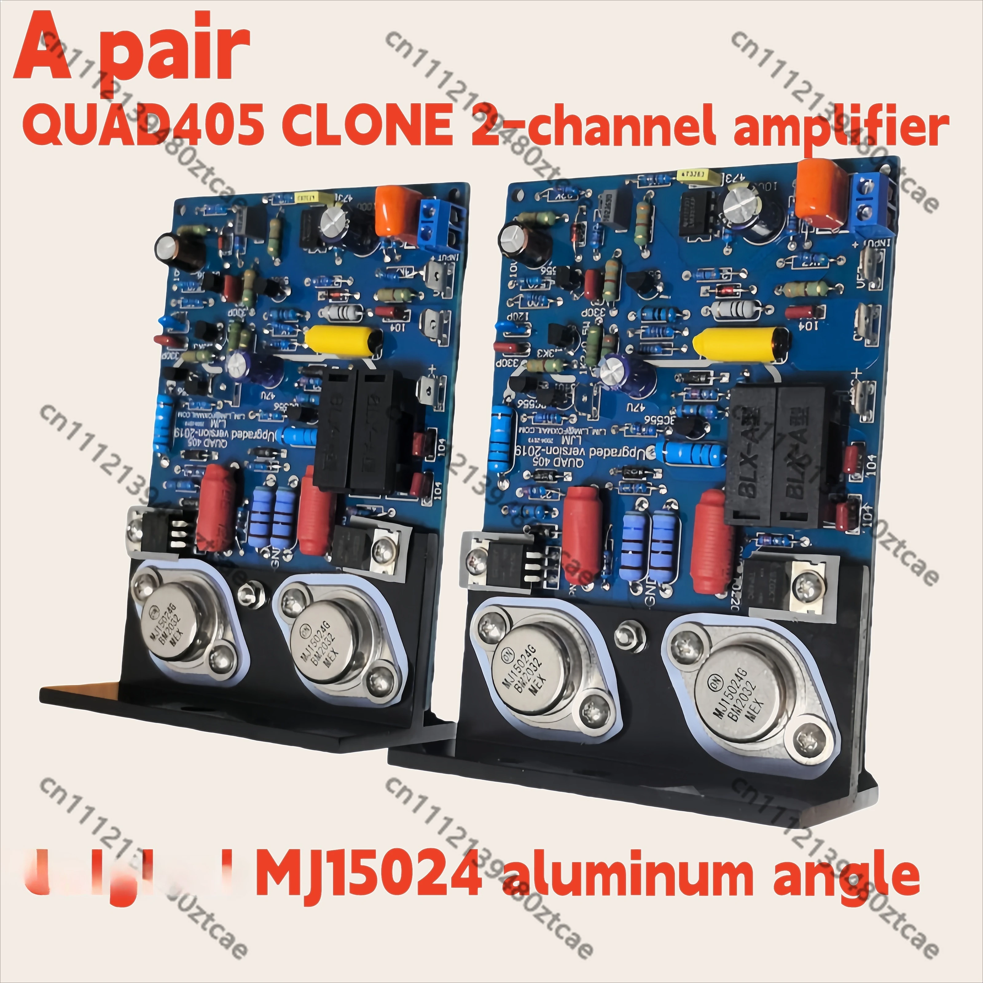 Плата усилителя мощности Quad 405 (копия), классический Hi-Fi усилитель, собранная и протестированная сборка, 1 пара для аудио DIY
