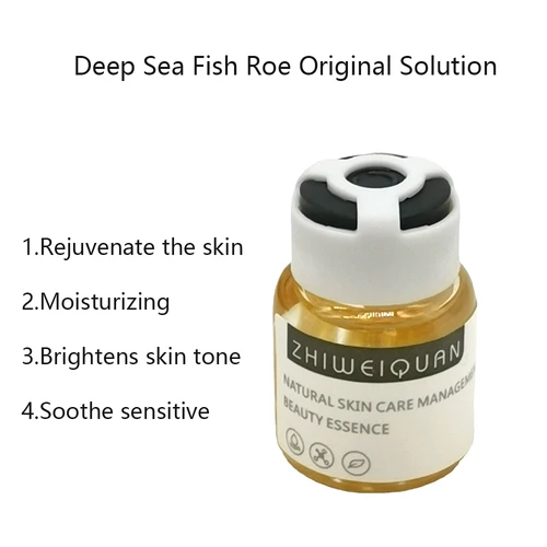 Imagen 2 del producto Suero Facial para tratamiento del acné, esencia líquida, cuidado de la piel, cosméticos faciales, reparación de Placenta de oveja, suero de colágeno, suero para el cuidado Facial, 10ml