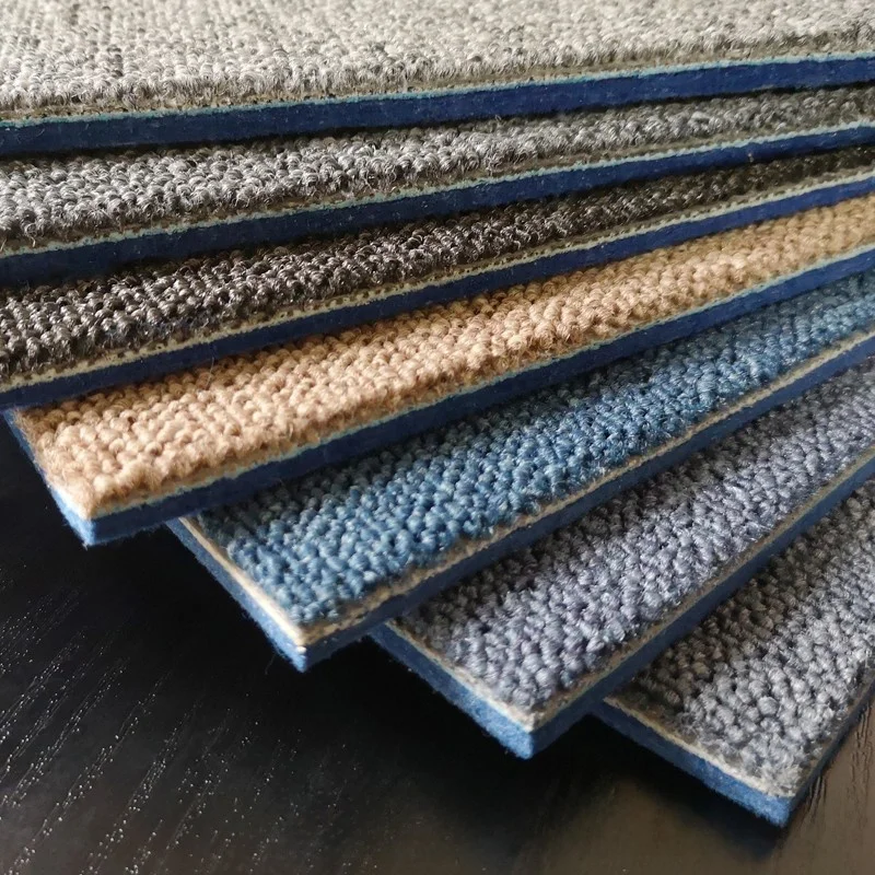Extra Thick Carpet Squares Hotel Office Business Area Rug Anti Shock Sound Absorption Noise Reduction Large Size Floor Mat