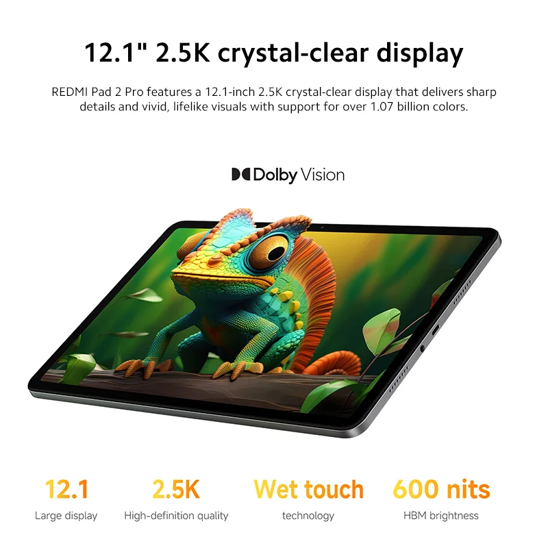 Redmi Pad 2 Pro 12.1型 6gb+128gb シルバー　本体 Redmi Pad 2 Pro（12.1インチ/6GB/128GB/Wi-Fi）- シルバー | Xiaomi