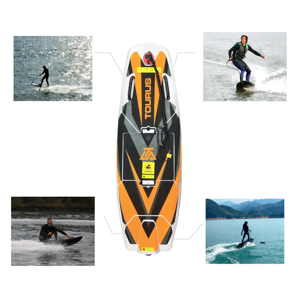 TOURUS مخصص Jetsurf محرك ركوب الأمواج الكهربائي النفاث ألياف الكربون مجلس مبيعات المصنع لوح التزلج الكهربائي