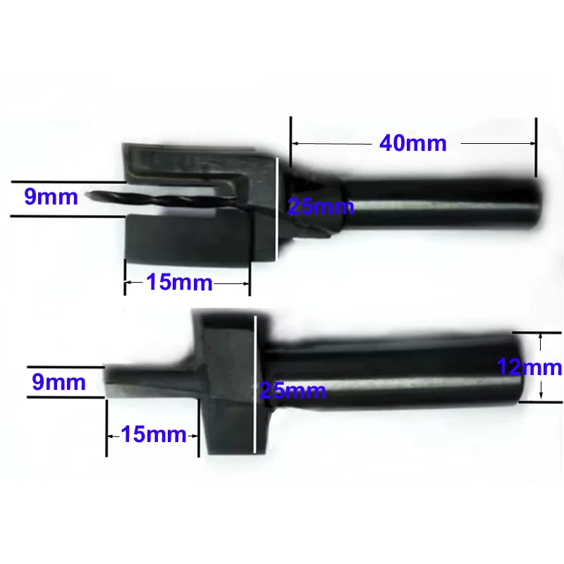 합금강 플루 드릴 비트, 모티스 헤드 나이프, 테논 나이프 6/7mm 7.2mm 8/9/10mm 10.2mm