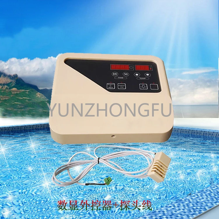 Sauna Stove External Controller 3-15kw Dry Steam Controller Control Switch Panel with Temperature Control Probe Line