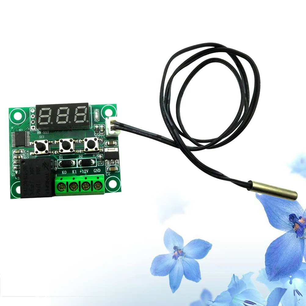 Controlador de temperatura programable, controlador de temperatura Digital inteligente, refrigeración y calefacción, 12V