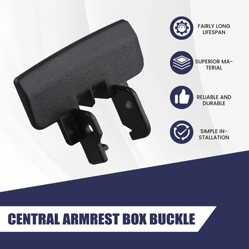 Car Central Armrest Box Buckle Storage Box Buckle Organize Box Buckle DS73F045C74AH For Ford Mondeo 2013-2017