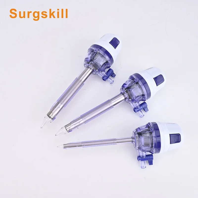 Disposable Medical Visible Trocar Laparoscipic Surgery Optical Trocar with CE