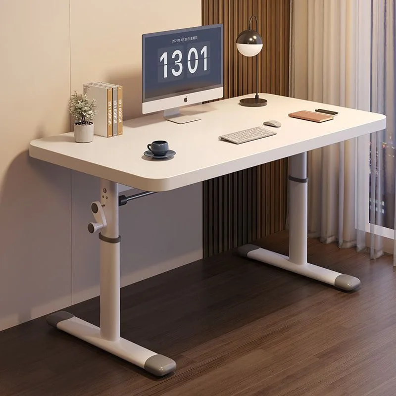 

Lifting desk Computer desk Desktop Home children's study desk Student writing desk Bedside office small table