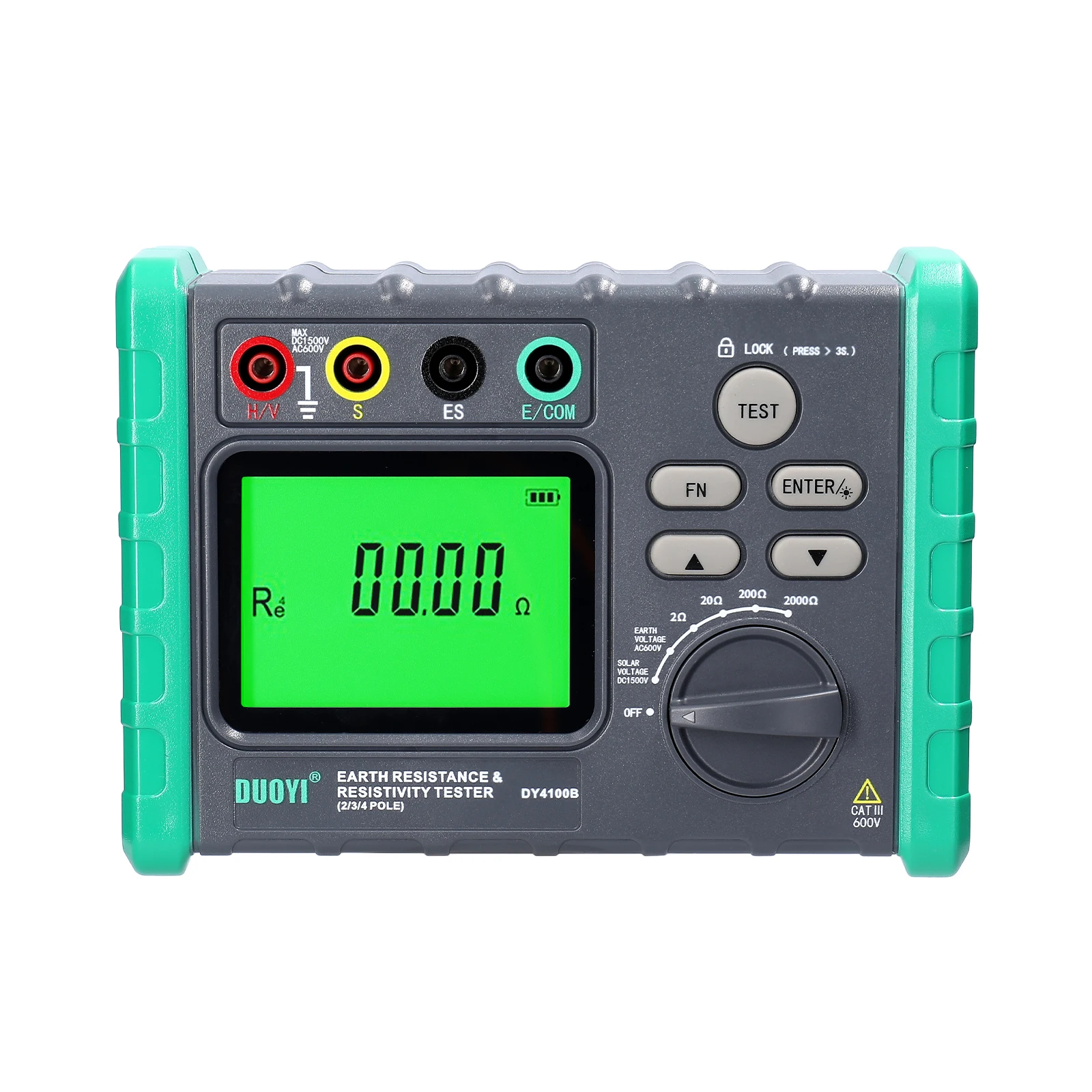 

Ground Resistant Tester Digital Display Photovoltaic Voltage Measurement Machine Multi Gear Ground Resistant Tester Megohmmeter