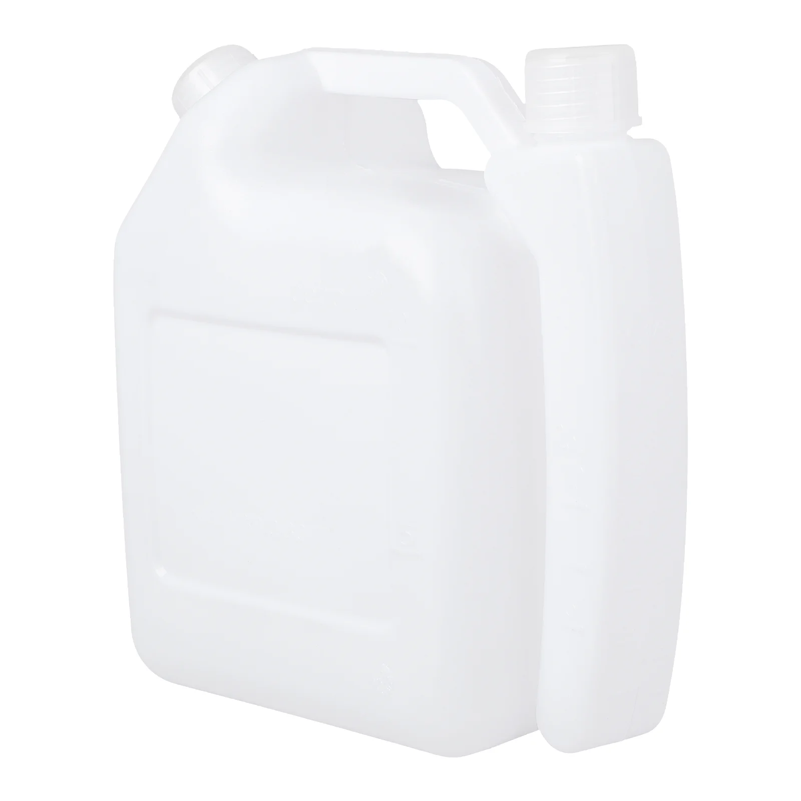 15L 2-Stroke Fuel Mixing Bottle Fuel Mixing Storage Bottle for Trimmer Chain Oil(White) oil mixing bottle