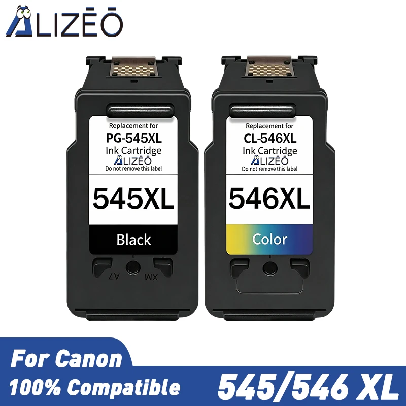 Tinten patrone für canon pg 545 cl 546 xl pg545 cl546 pixma ip2800 ip2850 mg2400 mg2450 mg2455 mg2500 mg2540