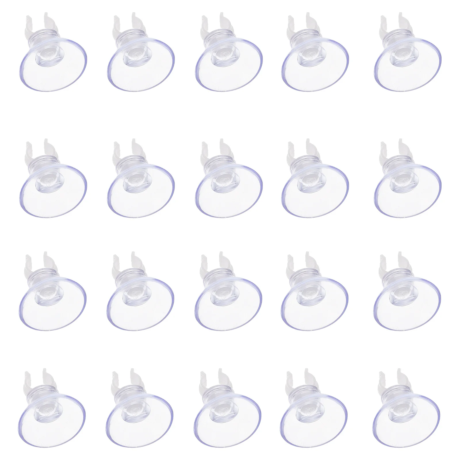 

20Pcs Aquarium Oxygen Hose Clip Duct Clip Sucker Safe for Fish Tank Daily Replacement Hose Holding Suction Cups