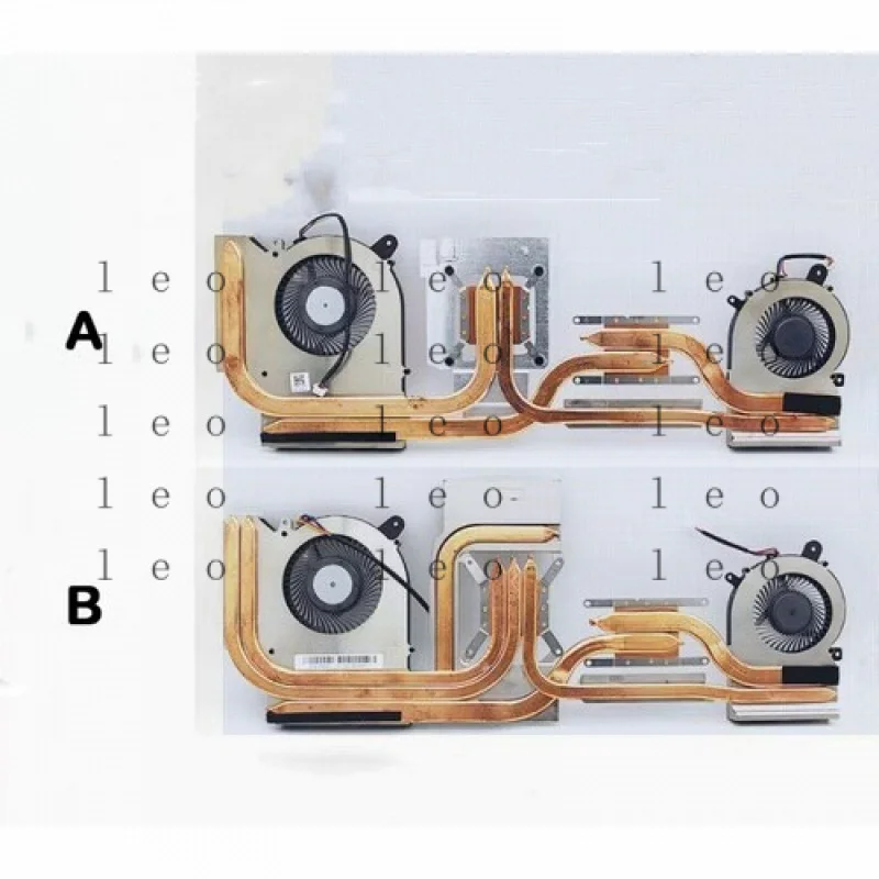 

FF Новый для MSI Katana GF66 GL66 MS-1581 GPU CPU + вентилятор радиатора GF76 Pulse GL76 MS-1583