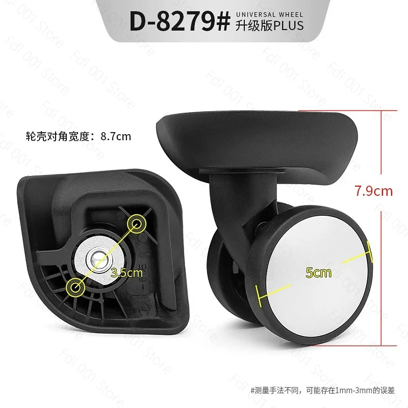 Universal Luggage Suitcase Wheels Replacement Casters Roller for Travel Bags