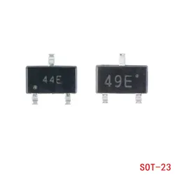 20Pcs/10pcs 44E 49E Hall Effect Sensor Switch SMD Hall Element SS49E AH49E A3144E SOT23 Sensor Switch Brushless Electric Motor