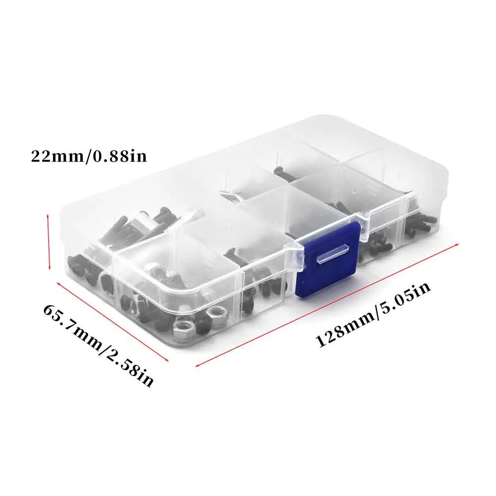 Nuevas piezas de desgaste de actualización de coche RC, Kit de tornillos de herramientas de reparación RC para 1/16 SCY 16101 16102 16103 Pro RC, piezas de mejora de coche